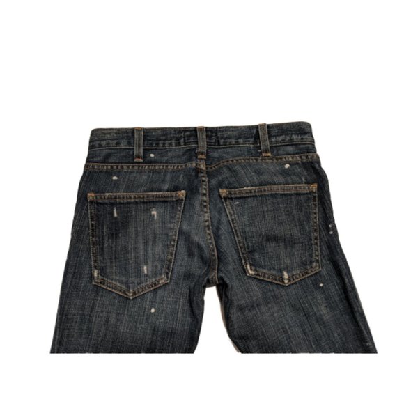 Current/Elliott Loved Destroy Paint Splatter Jeans 24 - Picture 6 of 7